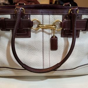 Leather Coach bag